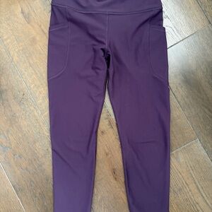 Old Navy Purple High-Rise Leggings